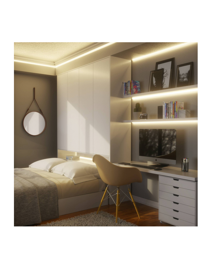 Nanoleaf lightstrip 1m ext przedłużenie taśmy LED Nanoleaf 1m główny