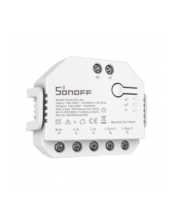 Sonoff Dual R3 Lite Inteligentny przełącznik WiFi Sonoff Dual 2-kanałowy