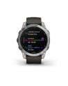 Garmin Fenix 7 srebrny z grafitowym paskiem - nr 1