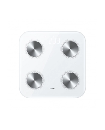 Smartphome Huawei Scale 3 Bluetooth Edition Typ: elektroniczna | Maksymalne obciążenie [kg]: 150 | Funkcje: pomiar masy, tkanki tłuszczowej, mięśniowej, kości i wody, BMI, LBM, BMR nr 1