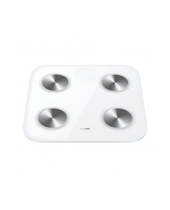 Smartphome Huawei Scale 3 Bluetooth Edition Typ: elektroniczna | Maksymalne obciążenie [kg]: 150 | Funkcje: pomiar masy, tkanki tłuszczowej, mięśniowej, kości i wody, BMI, LBM, BMR nr 2