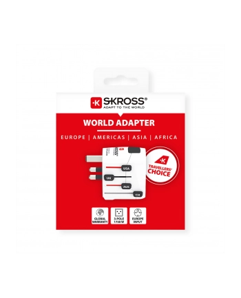 Skross Podróżny PRO 6 w 1 adapter uniwersalny Skross PRO typ Polska - świat wtyczki z uziemieniem i bez nr 1