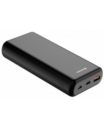 Swissten Power Bank Power Line 20000 mAh 20W Power Delivery czarny