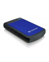 Transcend StoreJet 25H3B 2TB Niebieski TRANSCEND TS2TSJ25H3B Transcend StoreJet 25H3B 2TB USB 3.0 2.5 HDD Wstrząsoodporny / Szybki Backup - nr 1