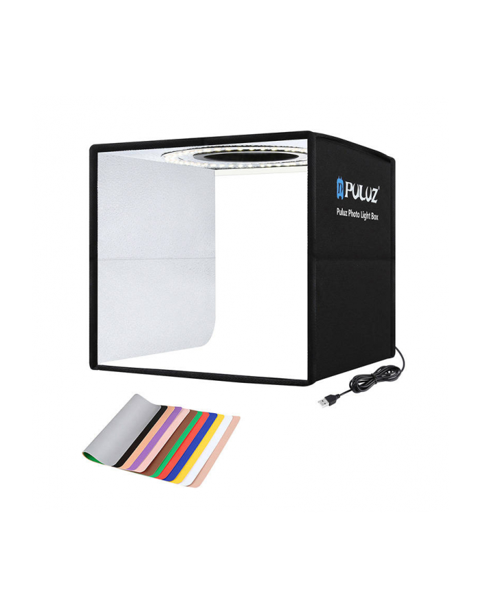 Puluz Namiot bezcieniowy 25cm LED PU5025B główny