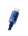 Baseus USB-A - USB-C Crystal Shine, 100W, 2m (niebieski) - nr 4