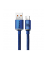Baseus USB-A - USB-C Crystal Shine, 100W, 2m (niebieski) - nr 7