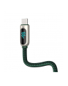 Baseus Display USB do USB-C, 66W, 2m (zielony) - nr 3