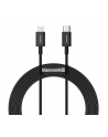 Kabel USB-C do Lightning Baseus Superior Series, 20W, PD, 2m (czarny) - nr 5