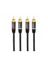 LogiLink RCA 1.0m kabel 2x RCA M na 2x RCA M LogiLink 1.0m - nr 3
