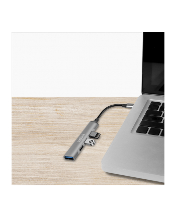LogiLink 4-portowy USB3.0 hub USB 3.0 4-portowy LogiLink aluminium nr 1