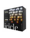 Twinkly icicle 190L 4,3mm AWW 190L 4.3MM clear concave AWW lens light icicle, 2-4-6-2-5lamps, 5 meters long, 10cm lamp spacing, Transparent wire, BT+WiFi, Gen II, IP44 - nr 3