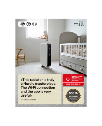 Mill OIL2000WIFI3 Rodzaj: olejowy | Moc [W]: 2000 | Wifi: Tak | Bluetooth: Tak nr 2