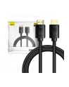 Baseus High Definition Series HDMI 2.1, 8K 60Hz, 3D, HDR, 48Gbps, 1m (czarny) - nr 2