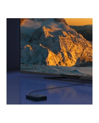 Baseus High Definition Series HDMI 2.1, 8K 60Hz, 3D, HDR, 48Gbps, 3m (czarny)