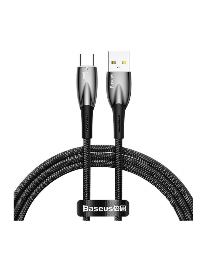Baseus Glimmer USB do USB-C, 100W, 1m (czarny) główny