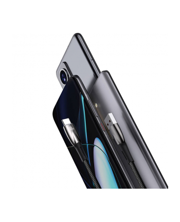 Baseus Glimmer USB do USB-C, 100W, 1m (czarny)