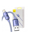 USB do Lightning Baseus Crystal Shine, 2.4A, 2m (fioletowy) - nr 1