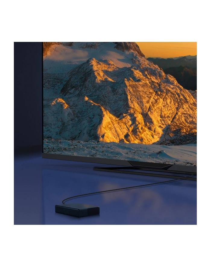 Baseus High Definition Series HDMI 2.1, 8K 60Hz, 3D, HDR, 48Gbps, 1m (czarny) główny