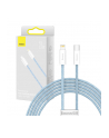 Baseus lightning - USB-C Dynamic Series, 20W, 2m (niebieski) - nr 1