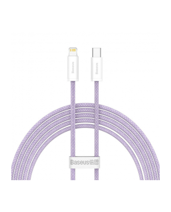 Baseus lightning - USB-C Dynamic Series, 20W, 2m (fioletowy)