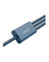 Baseus Superior Series USB 3w1, USB do micro USB / USB-C / Lightning, 3.5A, 1.2m (niebieski) - nr 10