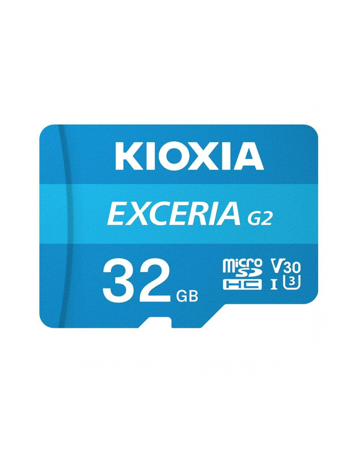 Kioxia Exceria Gen2 microSDHC 32GB UHS-I U3 V30 microSDHC | 32GB | UHS-I | U3 | V30 | Class 10 | Odczyt do 100 MB/s | Zapis do 50 MB/s główny