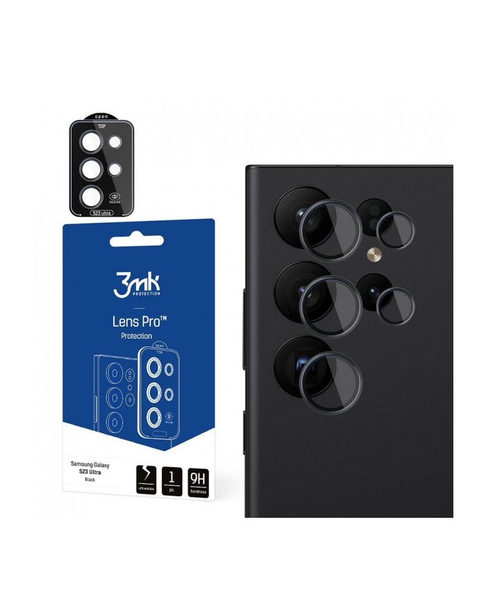 3mk Lens Pczerwonyection Pro do Samsung Galaxy S23 Ultra główny