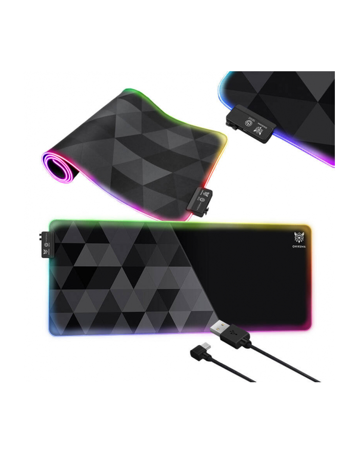 Onikuma MP006 RGB 80x30cm czarna główny