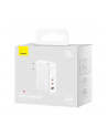 Baseus GaN5 Pro 2xUSB-C + USB, 140W (biała) ładowarka sieciowa - nr 5