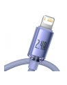 USB do Lightning Baseus Crystal Shine, 2.4A, 2m (fioletowy) - nr 3