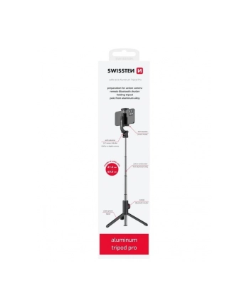 Swissten Bluetooth Selfie Stick Aluminium Tripod Pro Swissten Bluetooth Selfie Stick Aluminium Tripod Pro nr 2