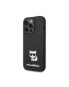 Karl Lagerfeld Choupette Body - Etui iPhone 14 Pro (czarny) - nr 1