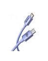 Baseus USB-C - USB-C Crystal Shine, 100W, 2m (fioletowy) - nr 8