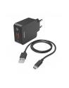 Hama Ładowarka sieciowa 19.5 W HAMA | ładowarka| Qualcomm® | 19.5 W | KABEL USB-C 1,5M | czarna - nr 2