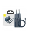 ładowarka Ładowarka sieciowa Baseus Super Si Quick Charger 1C 20W z przewodem USB-C do Lightning 1m (niebieska) - nr 1