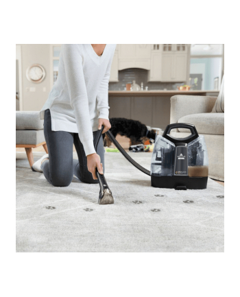 Bissell SpotClean Pet Plus 37241 czarny Moc [W]: 650 | Pojemność zbiornika na czystą wodę [l]: 2,8 |Pojemność zbiornika na brudną wodę [l]: 2,2 | Długość przewodu [m]: 6,7