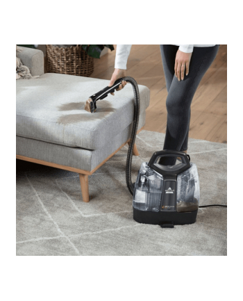 Bissell SpotClean Pet Plus 37241 czarny Moc [W]: 650 | Pojemność zbiornika na czystą wodę [l]: 2,8 |Pojemność zbiornika na brudną wodę [l]: 2,2 | Długość przewodu [m]: 6,7