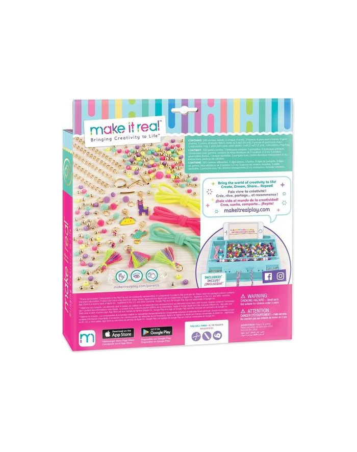Make it Real Neo-Brite Chains ' Charms zestaw do tworzenia bransoletek główny