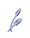 Baseus USB-C - USB-C Crystal Shine, 100W, 2m (fioletowy) - nr 8