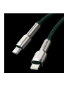 Baseus lightning - USB-C Cafule, PD, 20W, 2m (zielony) - nr 7