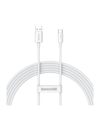 Baseus Superior Series USB do USB-C, 65W, 2m (biały)