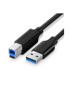 Ugreen US210 USB 3.0 Typ A - USB 3.0 Typ B, do drukarki, 2m czarny - nr 2