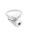 Ugreen US206 USB do Mini Jack 3.5mm AUX biały - nr 3