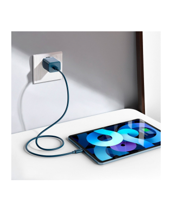 ładowarka Ładowarka sieciowa Baseus Super Si Quick Charger 1C 20W z przewodem USB-C do Lightning 1m (niebieska)