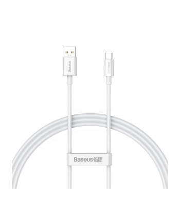 Baseus Superior Series USB do USB-C, 65W, 1m (biały)