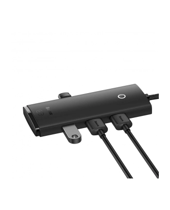 Hub 4w1 Baseus Lite Series USB do 4x USB 3.0 25cm (czarny)