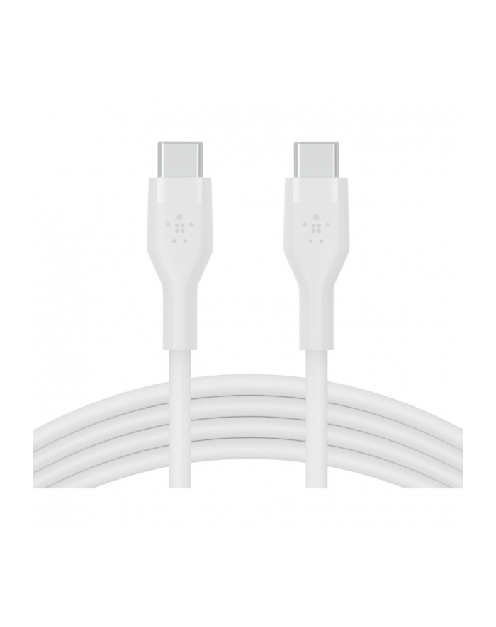 Belkin CAB009bt2MWH BOOST CHARGE™ USB-C do USB-C 2.0 silikonowy 2m biały główny