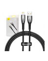 Kabel USB do Lightning Baseus Glimmer, 2.4A, 1m (czarny) - nr 1
