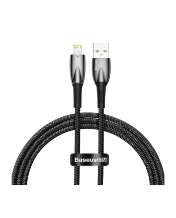 Kabel USB do Lightning Baseus Glimmer, 2.4A, 1m (czarny)